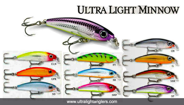 Resultado de imagen para rapala ultra light minnow